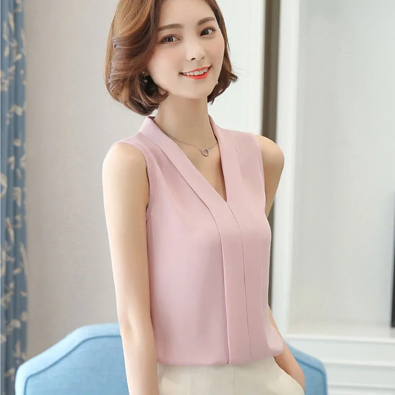 Модная женская брендовая Летняя Сексуальная майка без рукавов с v образным