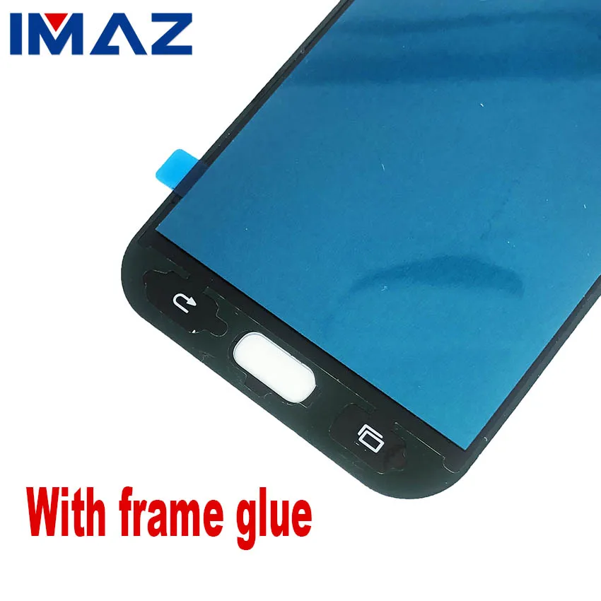 ЖК-дисплей IMAZ 100% SUPER AMOLED для Samsung Galaxy A720 A7 2017 A720F с сенсорным экраном и дигитайзером
