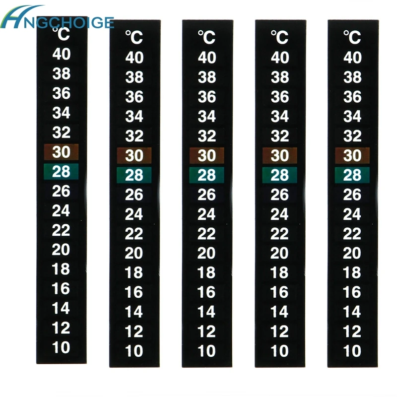 Цифровой термометр S home клейкая лента 1 10X для аквариума MAR7|stick on|stick on thermometerstick