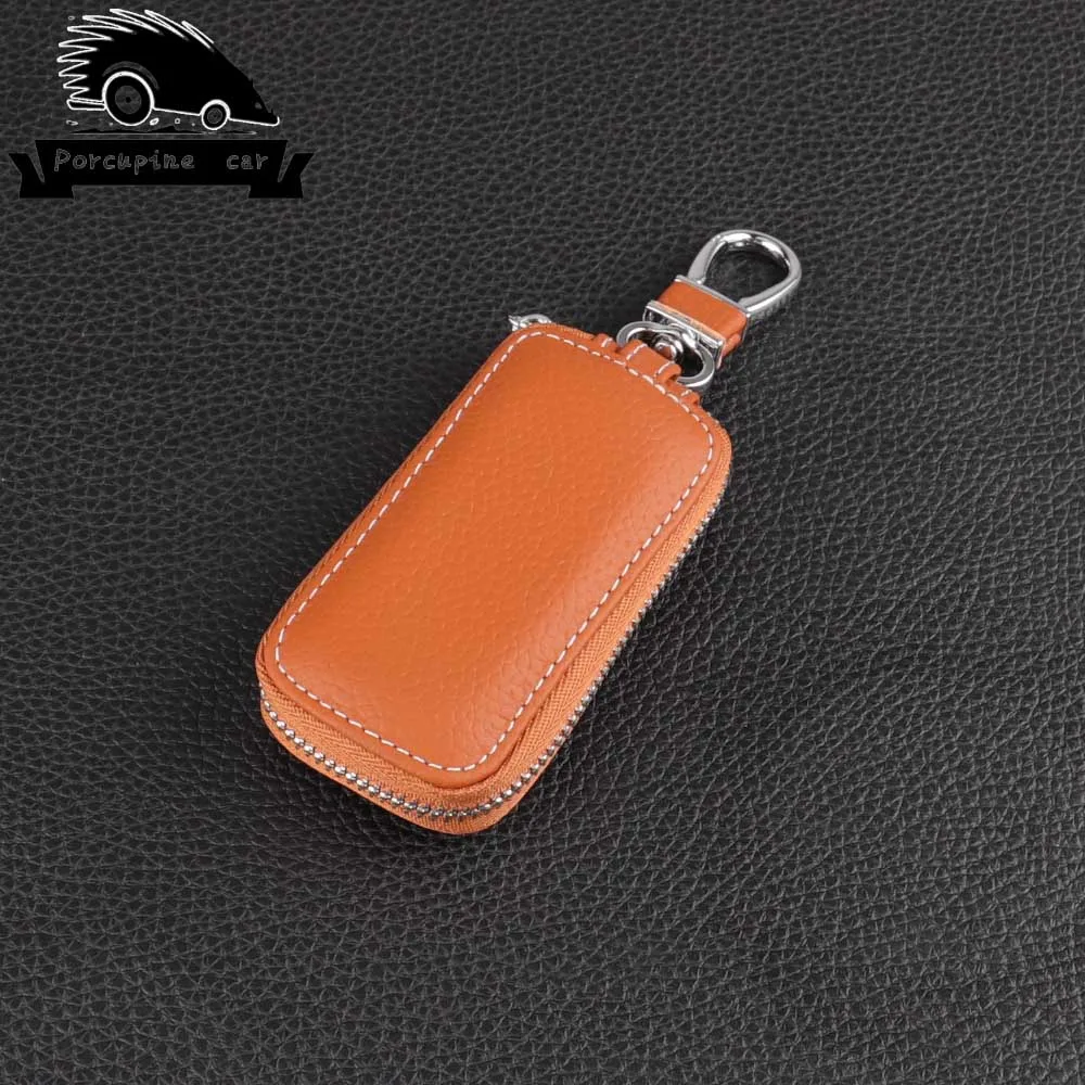 Кожаный кошелек для ключей чехол Женский держатель BMW Audi Mercedes Benz Vw Chevrolet Buick Opel Honda