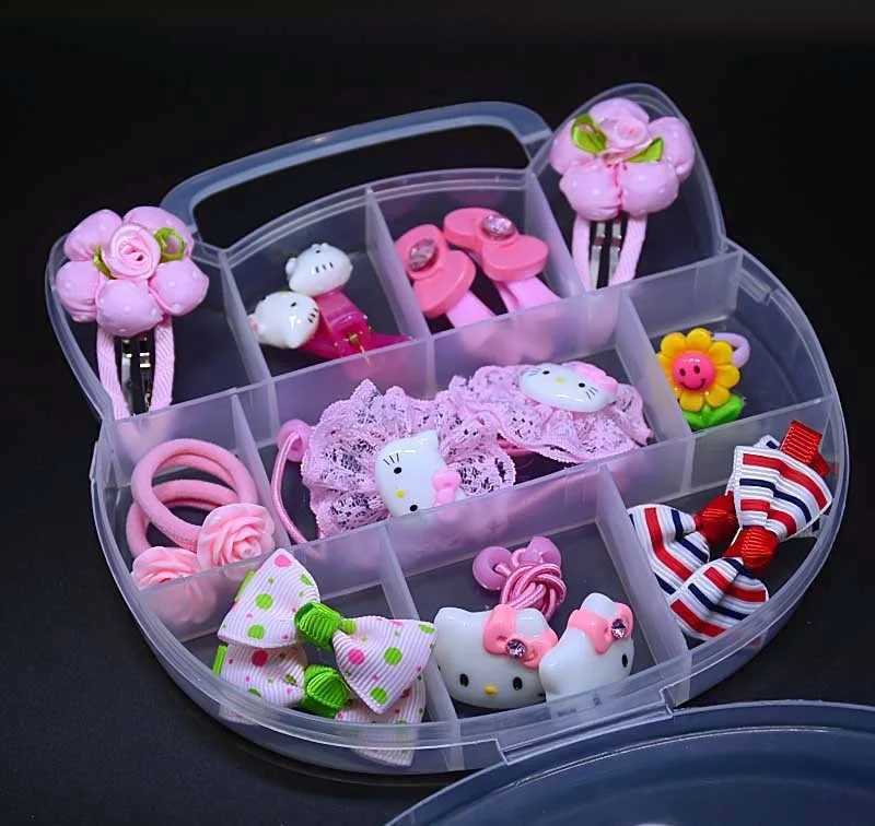 Ушная клипса чемодан для хранения колец ожерелий заколка волос повязка на голову