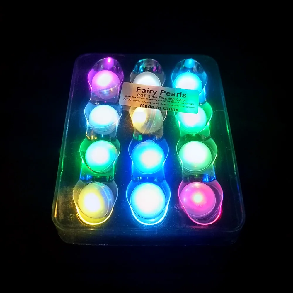 

Free shipping 24pcs/lot mini LED party Lights, LED Fairy Pearls light for Wedding Decoration as event supplies Celebration