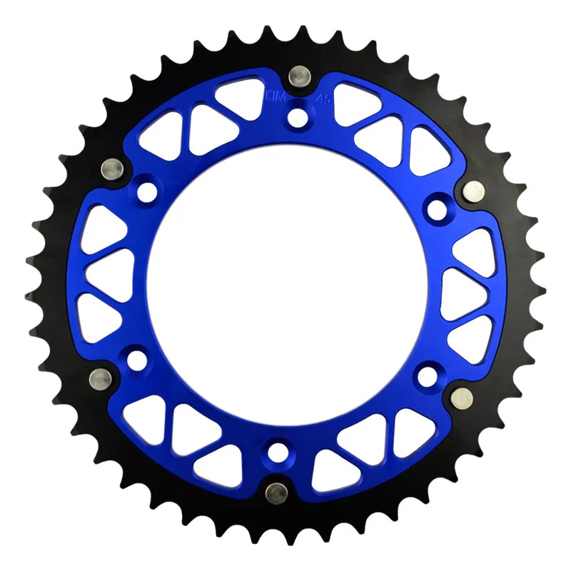 Запчасти для мотоциклов стальные алюминиевые композитные 45 ~ 52 T задние звездочки