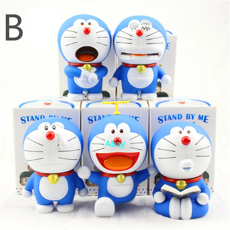 5 шт./компл. искусственная кошка Nobita Nobi 7 цветов украшение подарок на день рождения