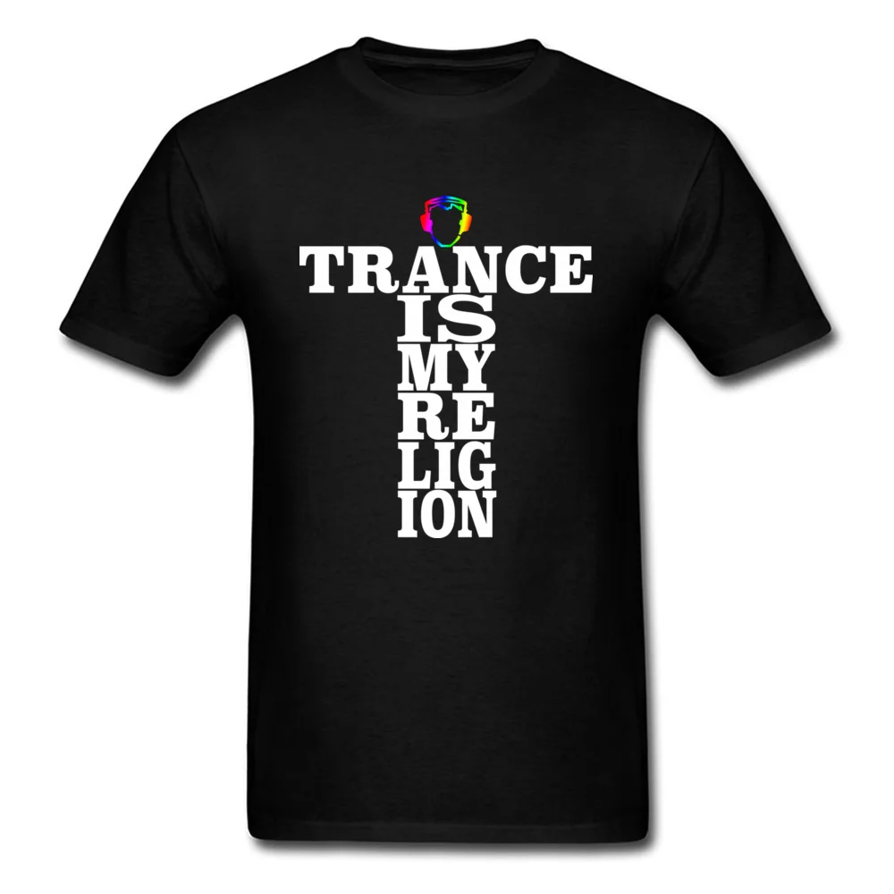 Trance Is My religion круглый воротник футболки День Труда персонализированные топы с