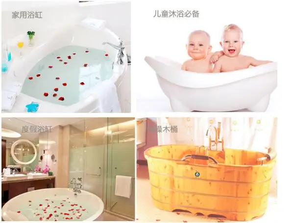 

30PC Plastic Disposable Travel Bathtub Cover Folding Adults Bathtub Bag Baby Swimming Plastic Bag Water-tight Liner Folding Tub