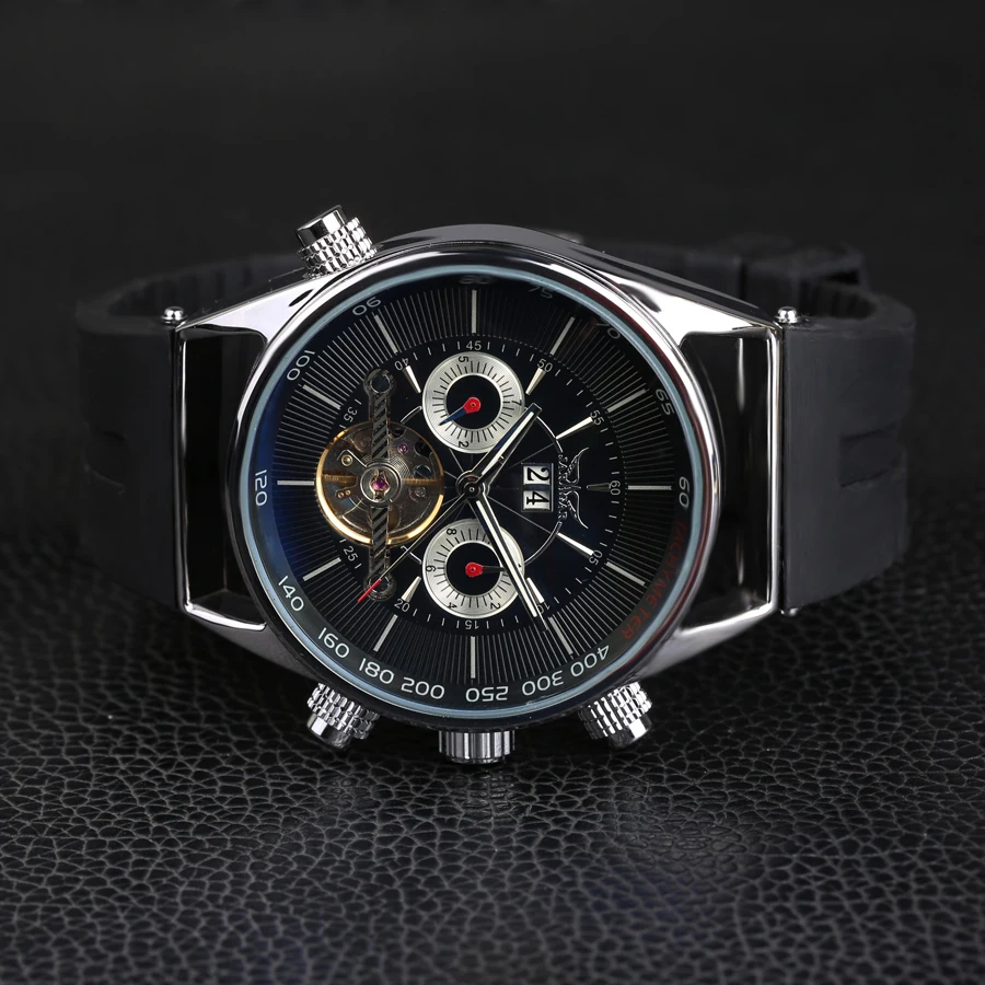 Классические часы Tourbillon мужские топового бренда Роскошные автоматические с