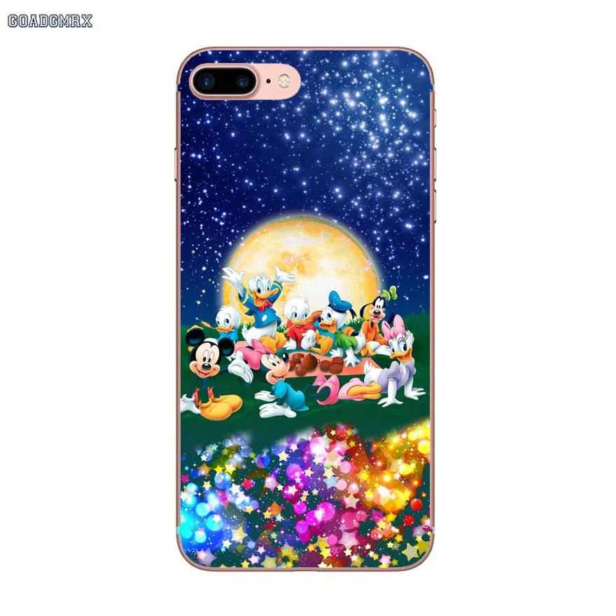 image 10 Мягкие прозрачные чехлы с милым Микки Минни Маус для iPhone 6 6 S 7 8 Plus X XS MAX XR 4 4s 5 5S SE 5C - Цвет: image 10