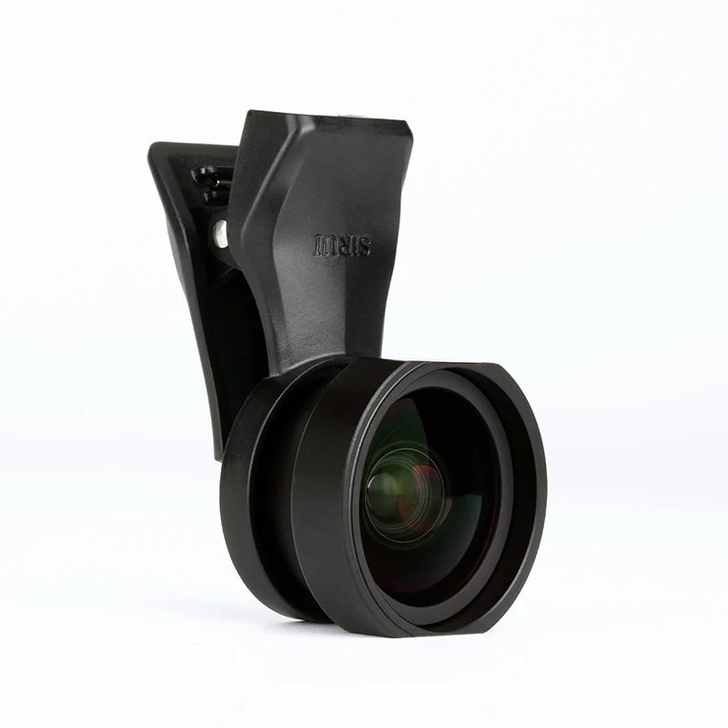SIRUI 18 мм широкоугольный объектив для телефона с зажимом HD 4K алюминиевый корпус