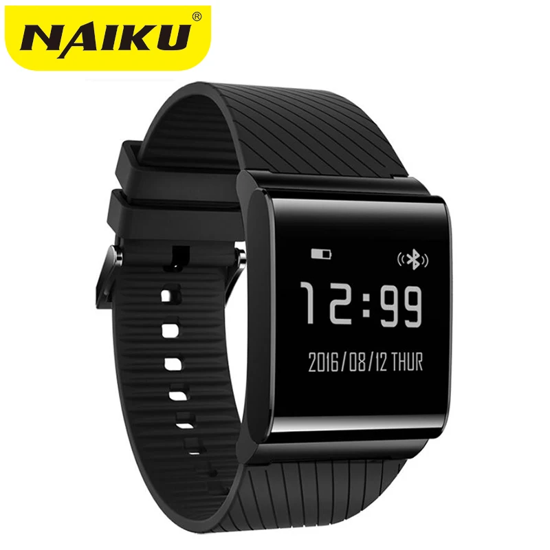 Naiku X9 плюс монитор сердечного ритма Смарт Bluetooth трекер Smart Браслет крови Давление