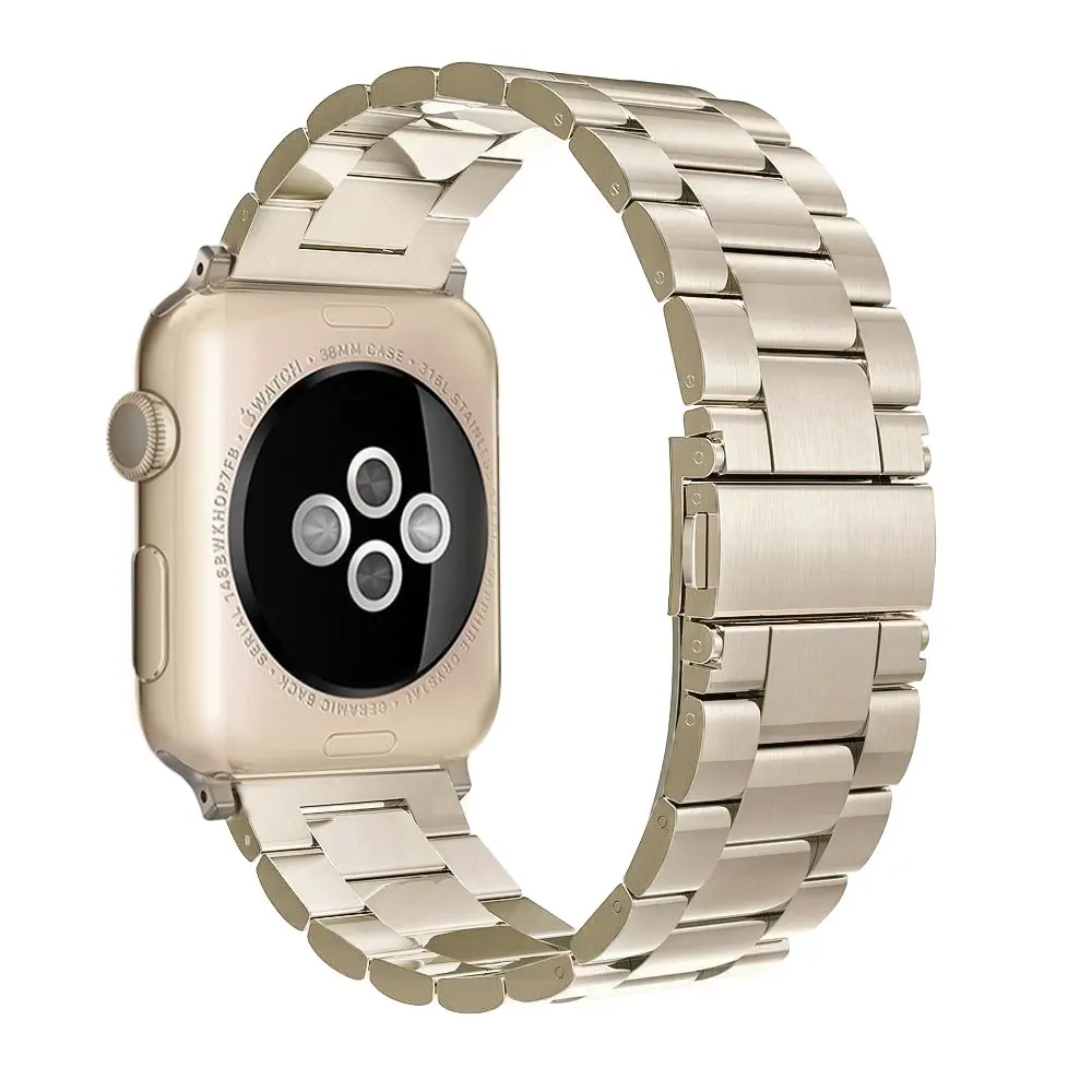 Металлический ремешок Correa для Apple Watch Series 1 2 3 4 умный фитнес-браслет 38 мм 42 мм Pulsera ремешок смарт-Аксессуары