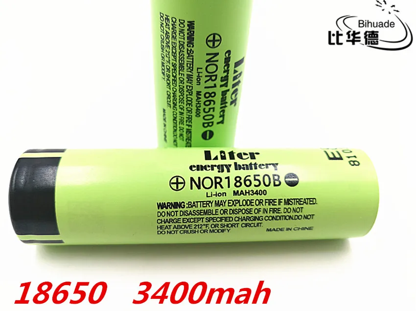 100% новый Оригинальный NCR18650B 3 7 v 3400 mah 18650 литиевая аккумуляторная батарея фонарик