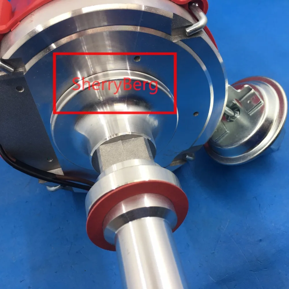 Для Ford BBF FE V8 50K по одному проводу HEI распределитель 352 360 390 406 427 428 красный Кепки