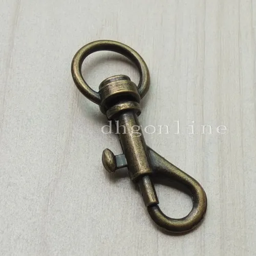 25 шт. поворотный зажим оснастки крюк триггер для лямки мешок ремешок кошелек 11 мм