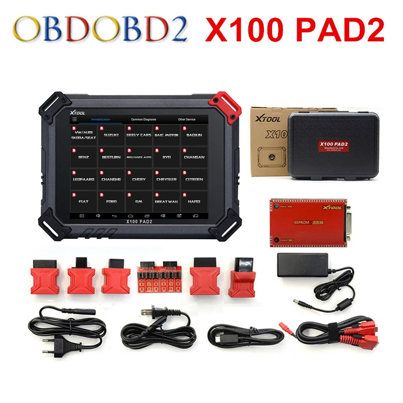 XTOOL X100 PAD2 специальные функции Обновление версии X100 PAD лучше, чем X300 Pro3 автоматический Ключ Программист X100 PAD 2