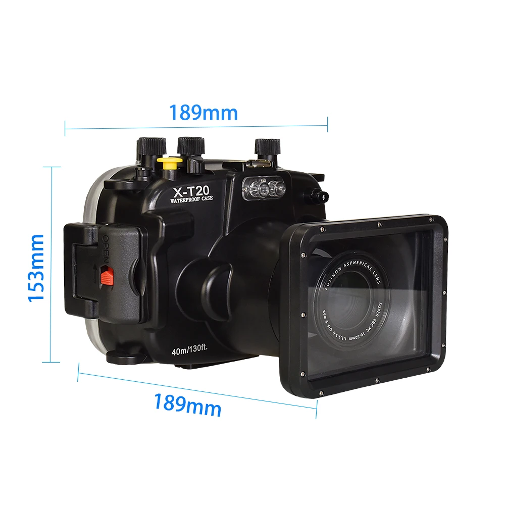 Meikon X T20 130 футов/40 м водонепроницаемый чехол для подводной камеры Fujifilm XT20 корпус