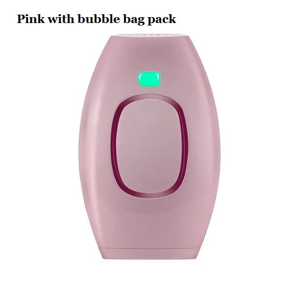 pink with bag pack 300000 Flash Household IPL Laser Epilator Hair Removal Lady Shaver Mini Portable Body Facial Hair Remover Machine For Women Men - Цвет: pink with bag pack