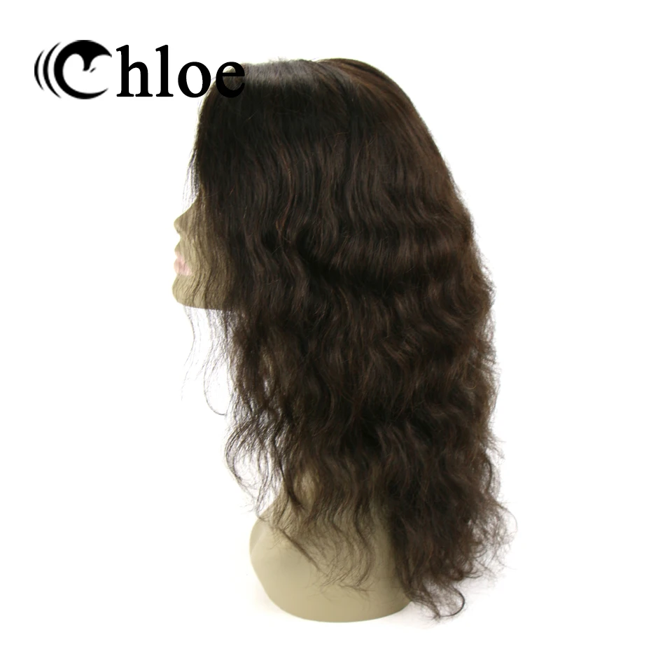 Натуральные волнистые парики Chloe 100% человеческие волосы бразильские натуральные