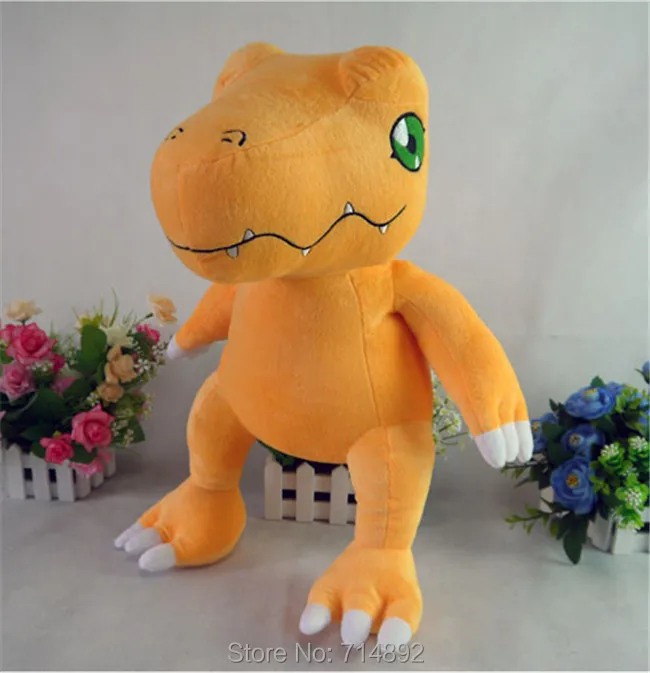 50 см Цифровой Монстр агумон плюшевая игрушка Digimon Приключения YAGAMI TAICHI pet высокое