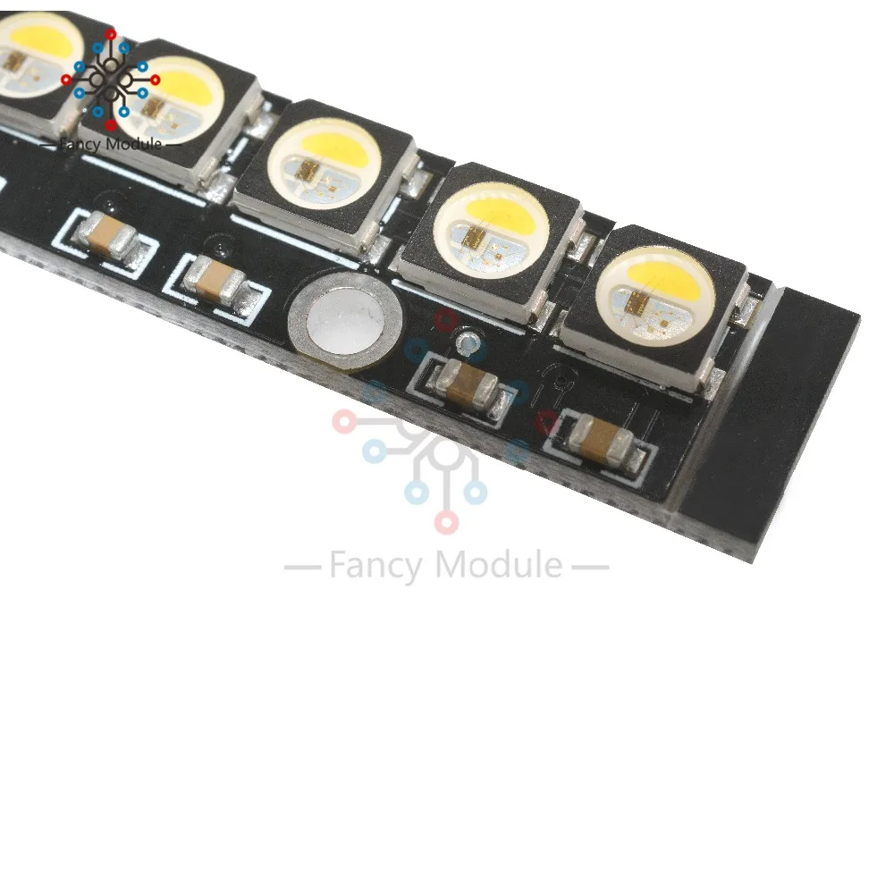 8 Bit SK6812 5050 Stick RGBW LED Natural 4500K со встроенными драйверами | Инструменты