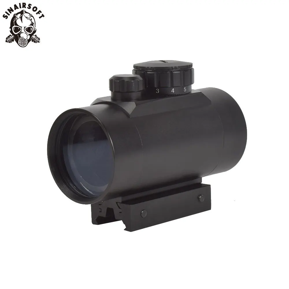 SINAIRSOFT 1x40 Red Dot Sight Airsoft Green прицел охотничий 11 мм 20 рельсовое крепление