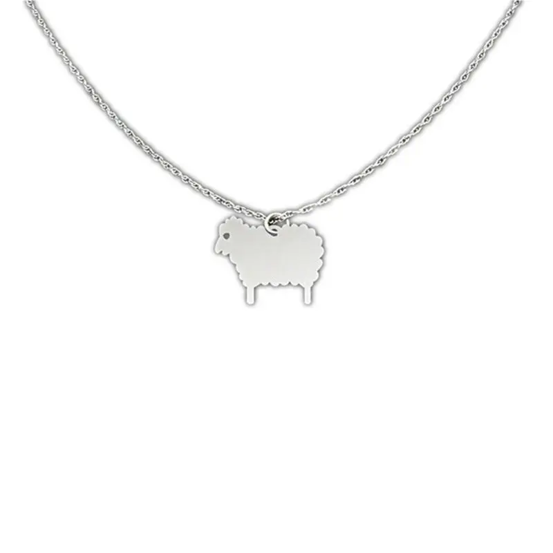 

100pcs/lot Sheep Necklace Sheep Jewelry Sheep Gift