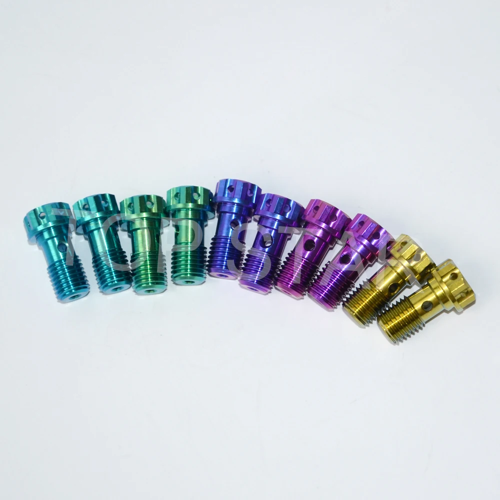 2 шт. Штангенциркули для мотоцикла трубные титановые болты титановый сплав болт