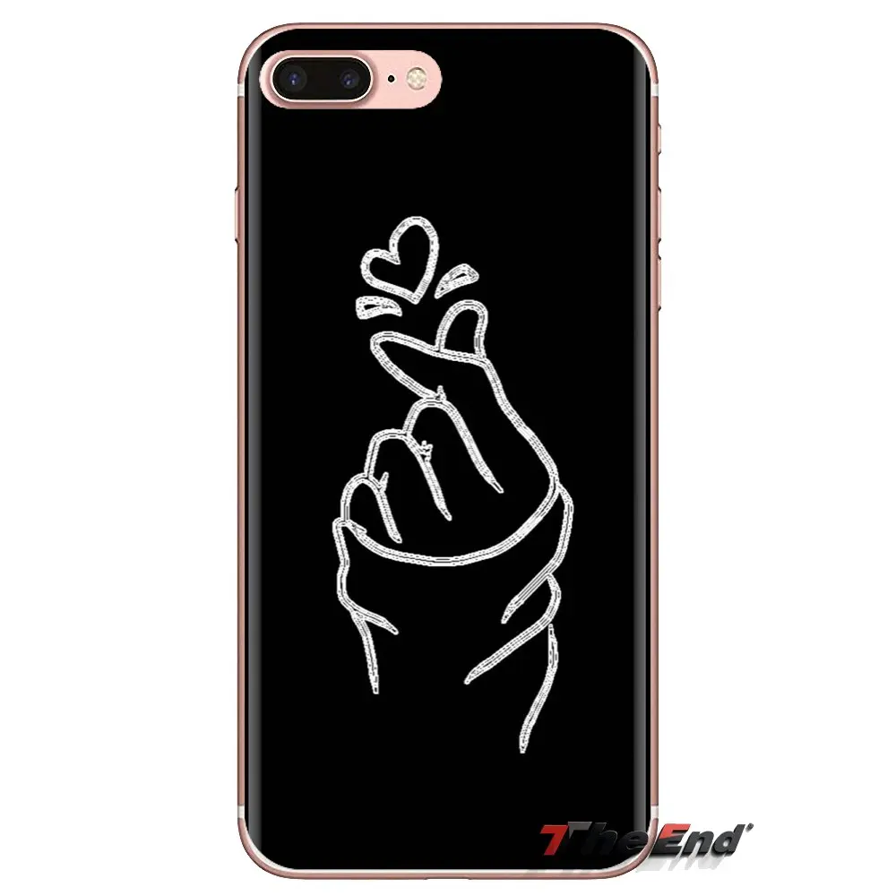 Silicone Phone Housing White Line Kiss Love Heart Flower Rose For Huawei Mate Honor 4C 5C 5X 6X 7 7A 7C 8 9 10 8C 8X 20 Lite Pro |