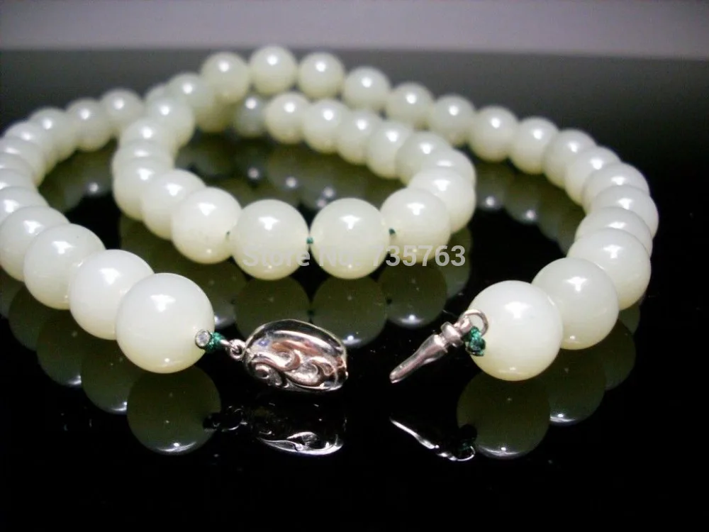 Xiuli 0014917 очень ценный светло-зеленый или серый &quotЖемчужный свет&quot нефритовый