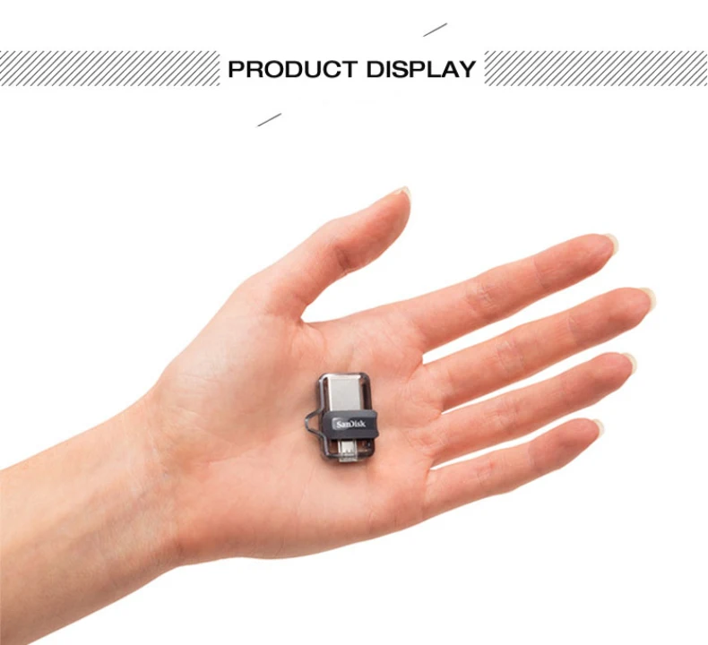 Sandisk Флешка 256 ГБ 128 Гб OTG USB флэш-накопитель 64 ГБ 32 ГБ флеш-накопитель 3,0 USB флешка диск на ключе памяти для телефона Android