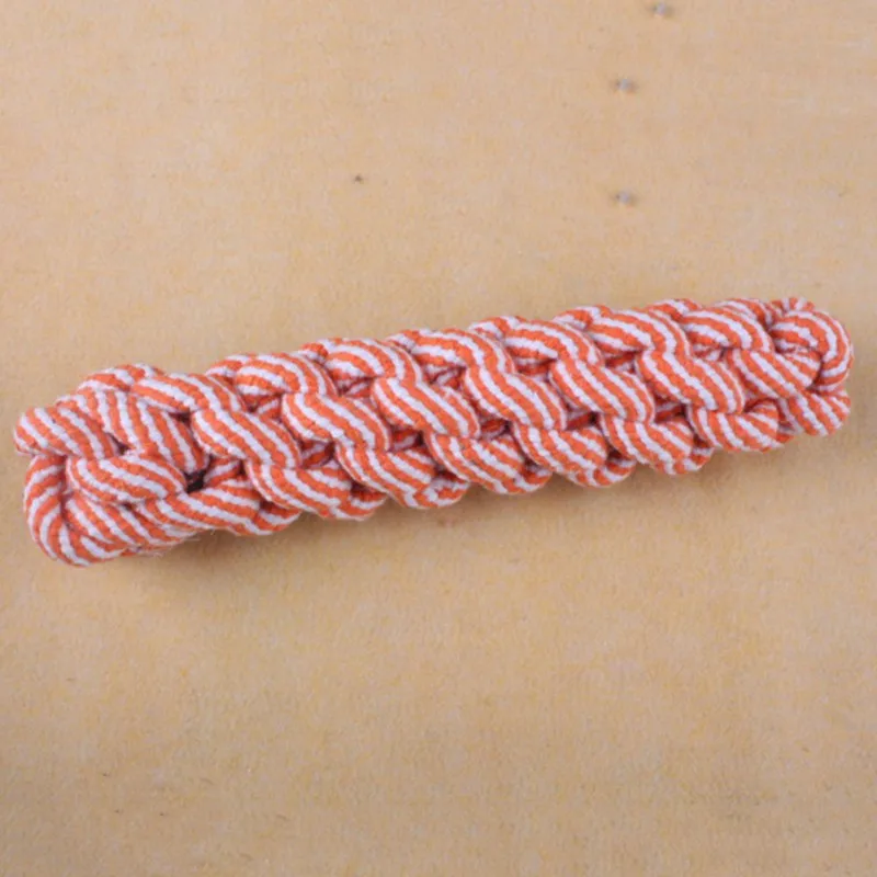 20 см Веревка Собака жевательная игрушка хлопковая веревка буксировочная для