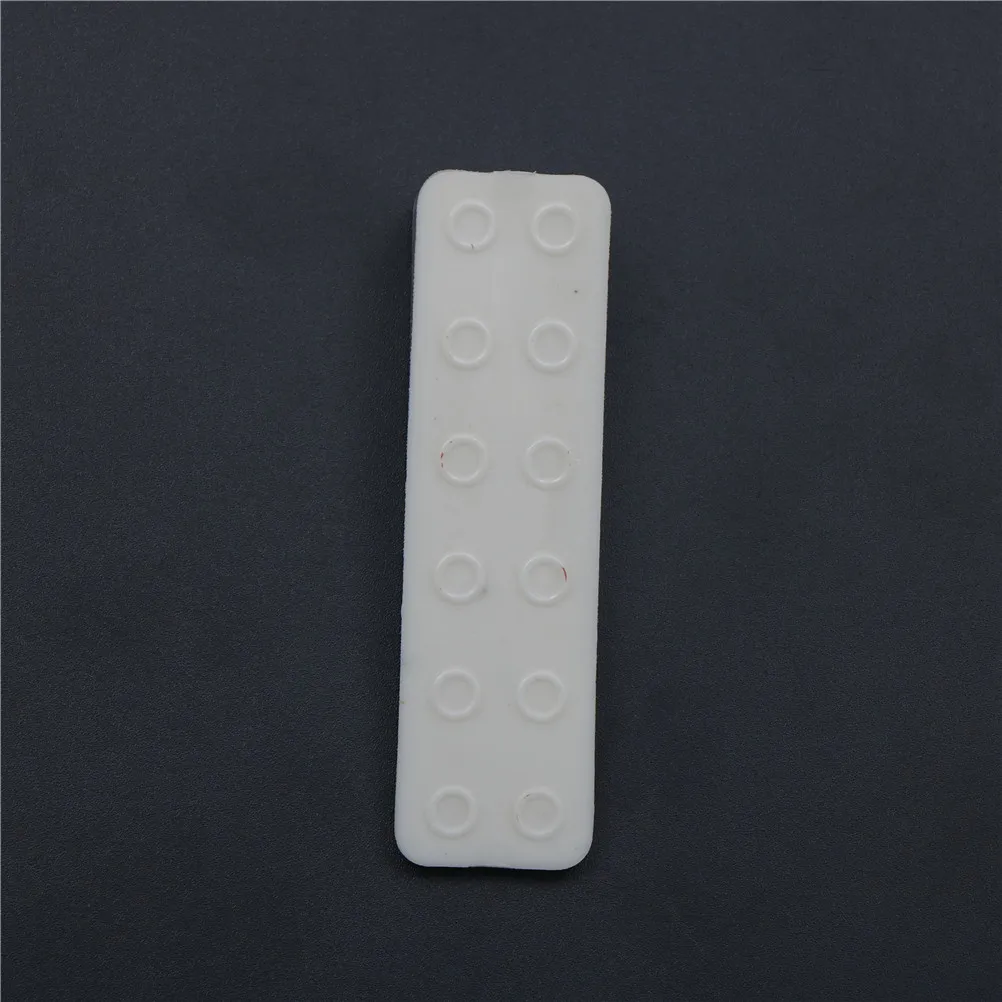 4 шт./упак. 64*18*14 мм резиновый дверной упор упоры, блочный Клин Doorstops чистый белый дверной стоппер Офис Применение