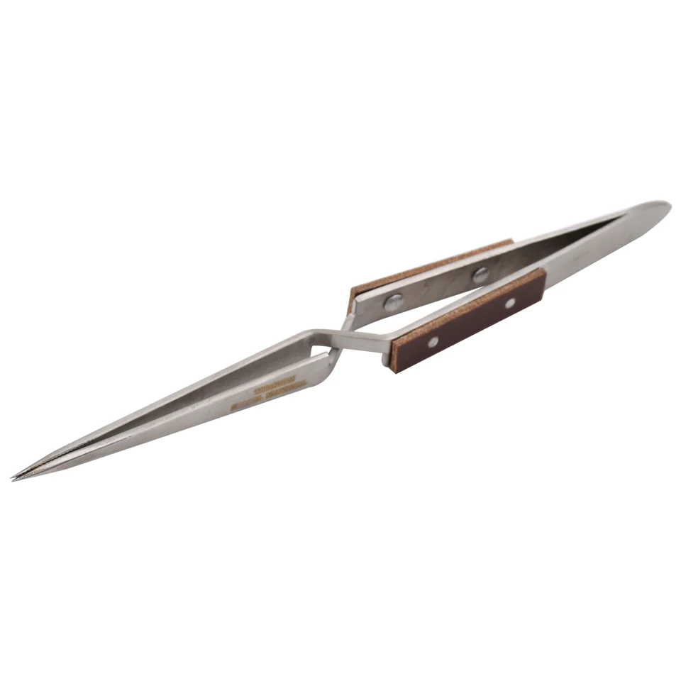 2 шт Прямая/изогнутая пайка нержавеющая сталь tweezers Пинцет адиабатический Ниппер Optinal необходимый ремонтный инструмент своими руками