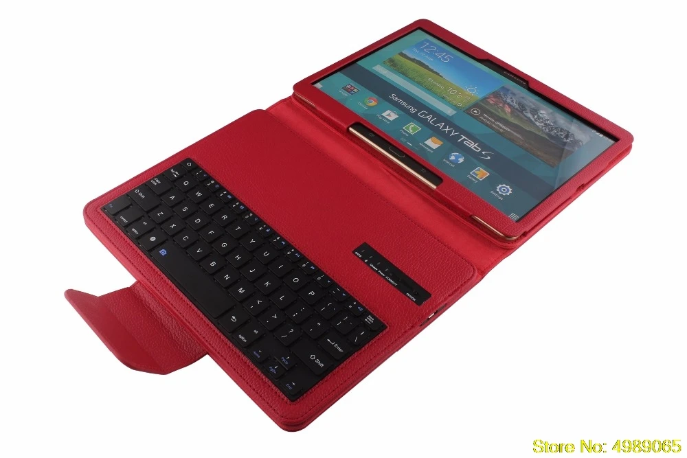 Смарт клавиатура из искусственной кожи для Samsung Galaxy Tab S 10 5|Чехлы планшетов и