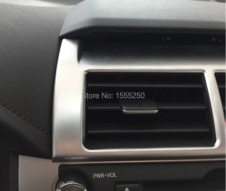 Авто Интерьер кондиционер вентиляционные планки для Toyota Camry, ABS хром, авто аксессуары, 3 шт