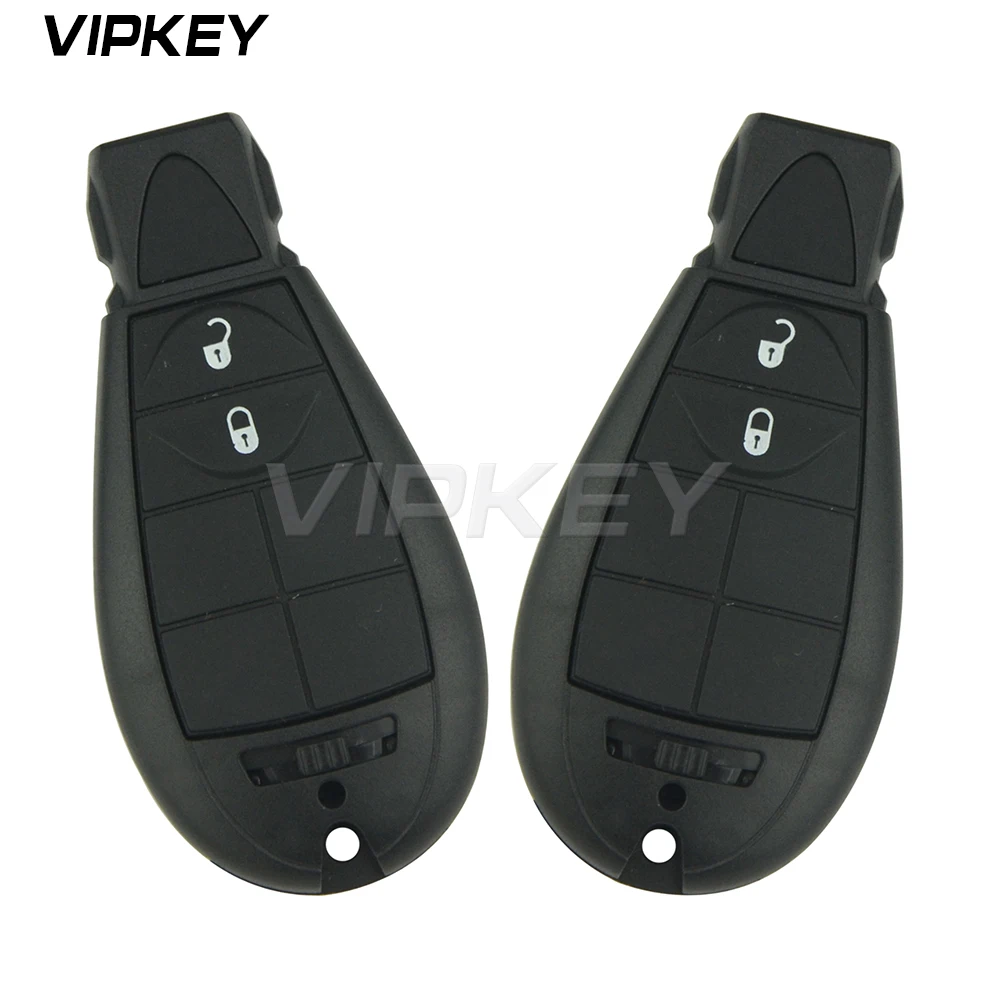 Remotekey 2 шт.#0 Fobik дистанционный Автомобильный ключ для Jeep Grand Cherokee 2008 2009 2010 2011 2012 2013 старого типа 434 МГц 2 кнопки