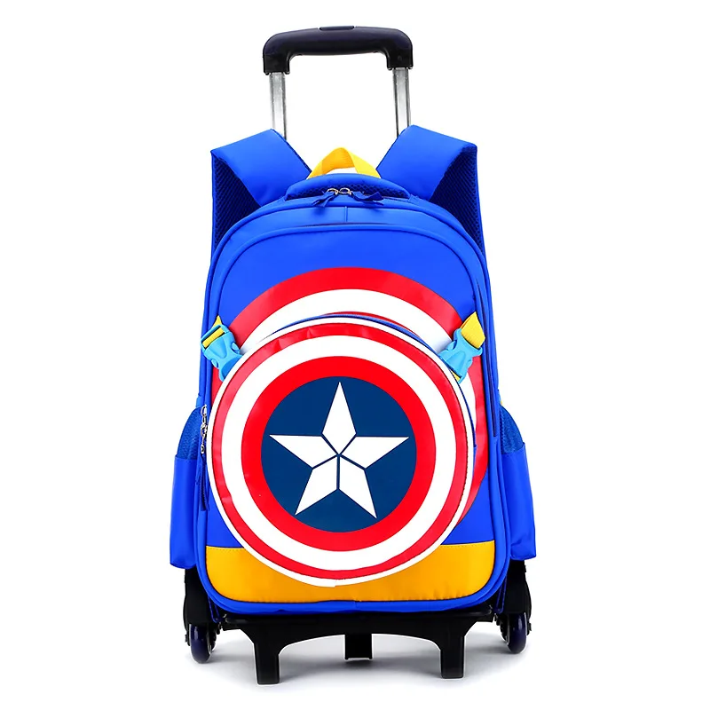 Rolling School Backpacks Girls And Boys Trolley Bags School Bag Wheels Backpack Schoolbag Teenage Girl Bookbag Mochila Bolsos