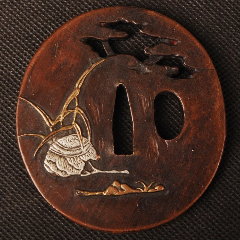 Новая специальная Золотая и серебряная Высококачественная медная Цуба ручная