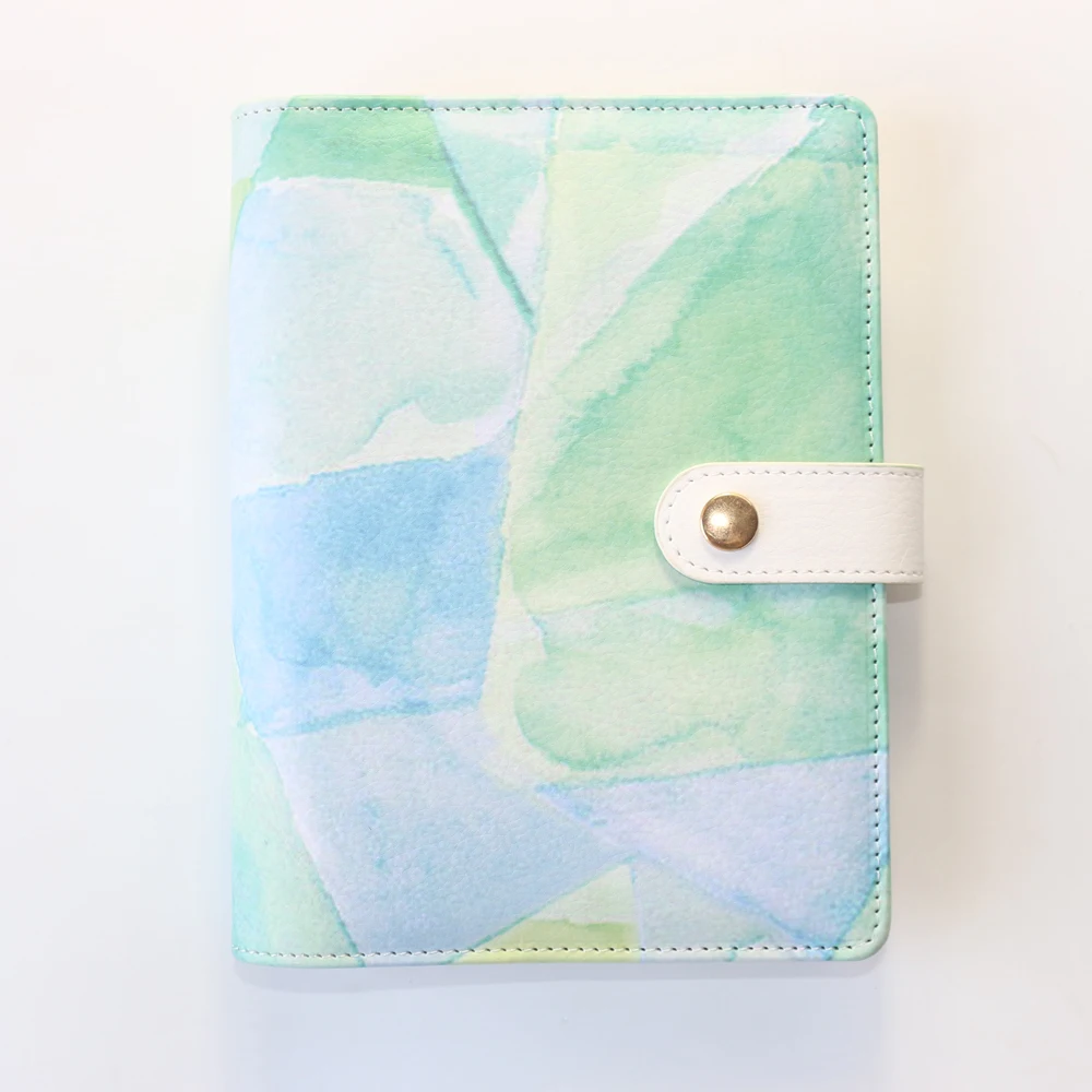 Domikee милые кожаные офисные и школьные спиральные блокноты канцелярские товары