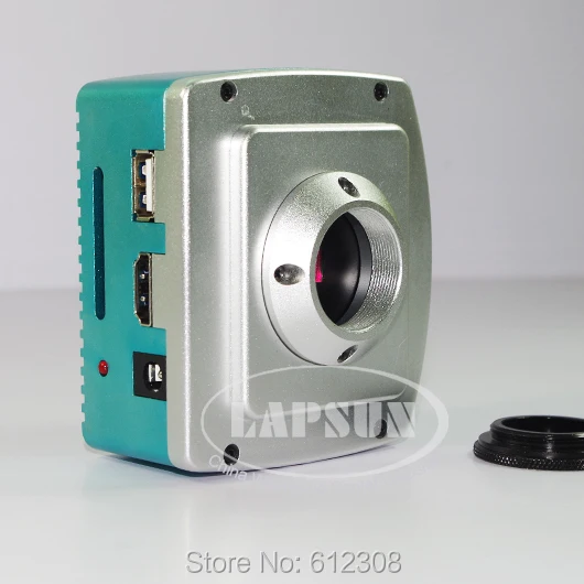 1080P HDMI USB HD SD видеорегистратор промышленная лаборатория PCBA паяльный микроскоп