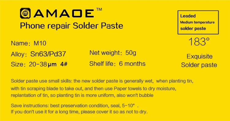 Флюс паяльной пасты Sn63/Pb37 SN98.5Ag1.0Cu0.5 XG-за saldatore Hakko T12-9501/936/907 Saike 852D инструмент для ремонта