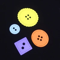 ylcd537 buttons metal cutting dies for scrapbooking stencils diy album cards decoration embossing folder die cutter template