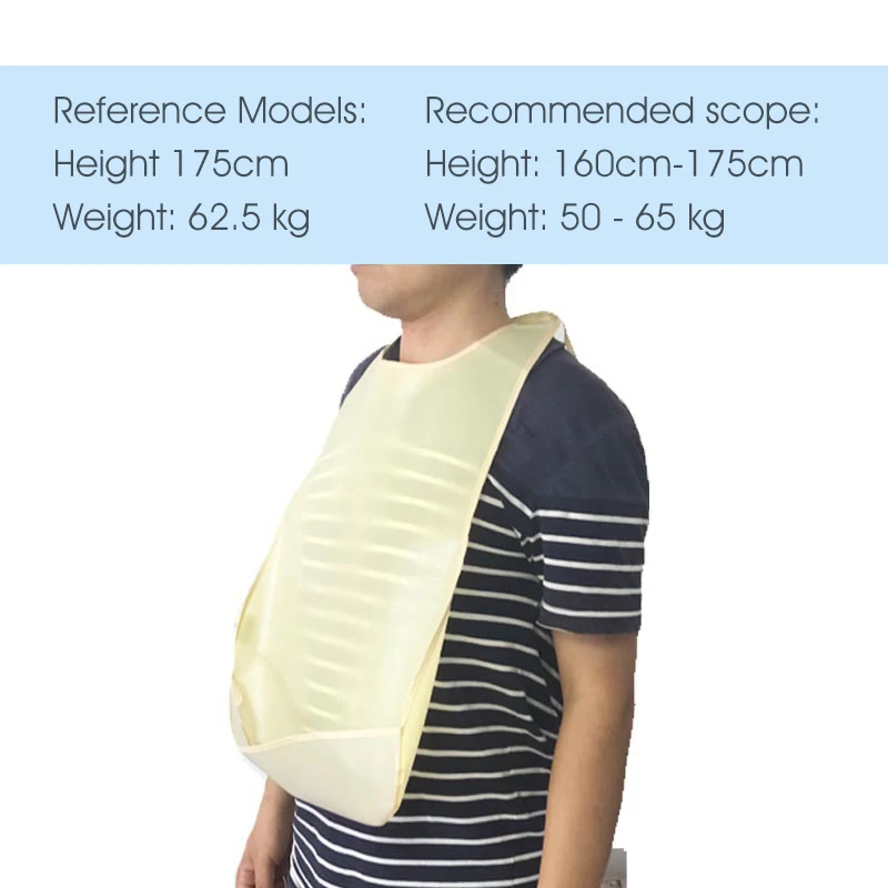 Waterproof, leak-proof and wash-free imitation silica gel mouth towel for the elderly wholesale - Цвет: yellow