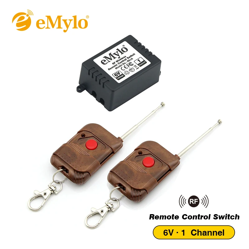 EMylo DC5V/6В Беспроводной обучения переключатель дистанционного Управление