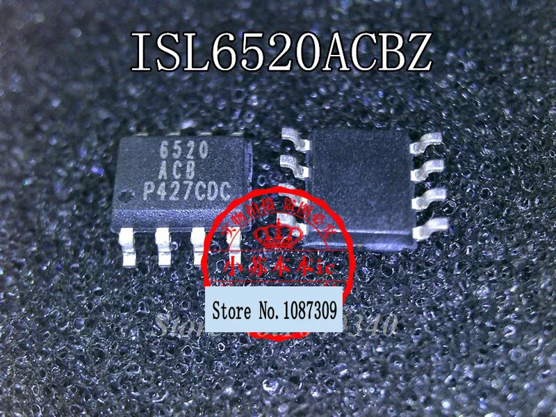 Бесплатная доставка 5 предметов/партия ISL6520ACB ISL6520 6520ACB SOP8 ноутбука p 100% Новый