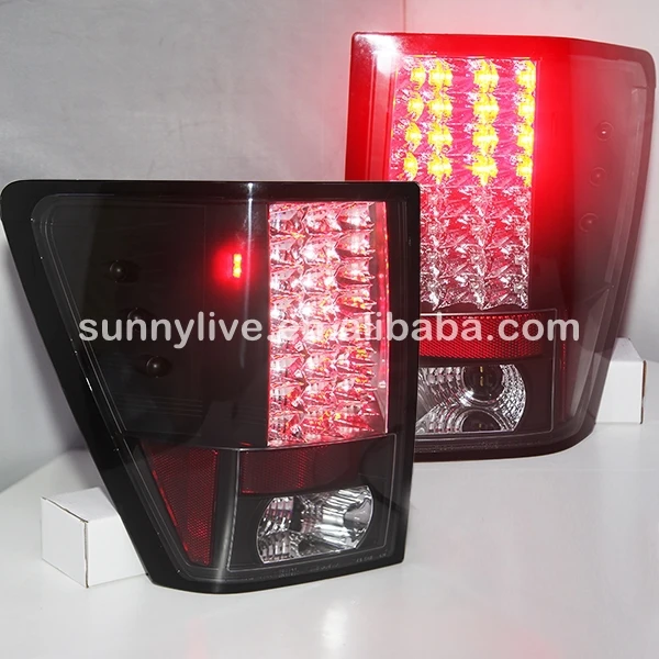 Задняя светодиодная лампа для Chrysler Grand Cherokee 2005-2008 года черный корпус SN |