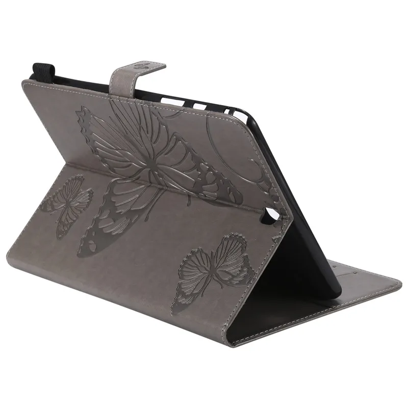 Wekays для samsung Tab A 9,7 T550 мультфильм бабочка кожаный чехол Funda для samsung Galaxy Tab A 9," T550 T555 чехол для планшета