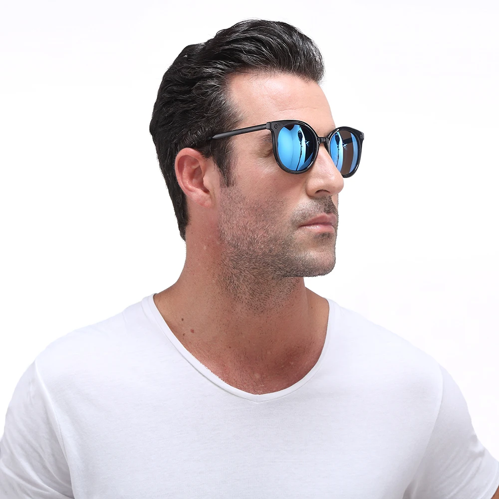 COOLSIR Бренд Поляризованных Мужские Солнцезащитные Очки Пластиковая рамка