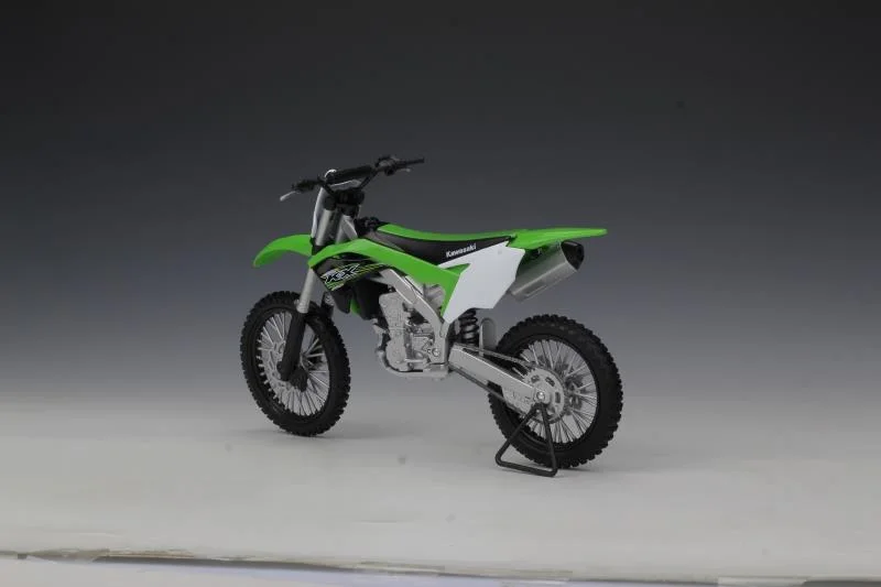 Welly 1:10 Kawasaki KX250F литой мотоцикл велосипед Модель игрушки в коробке