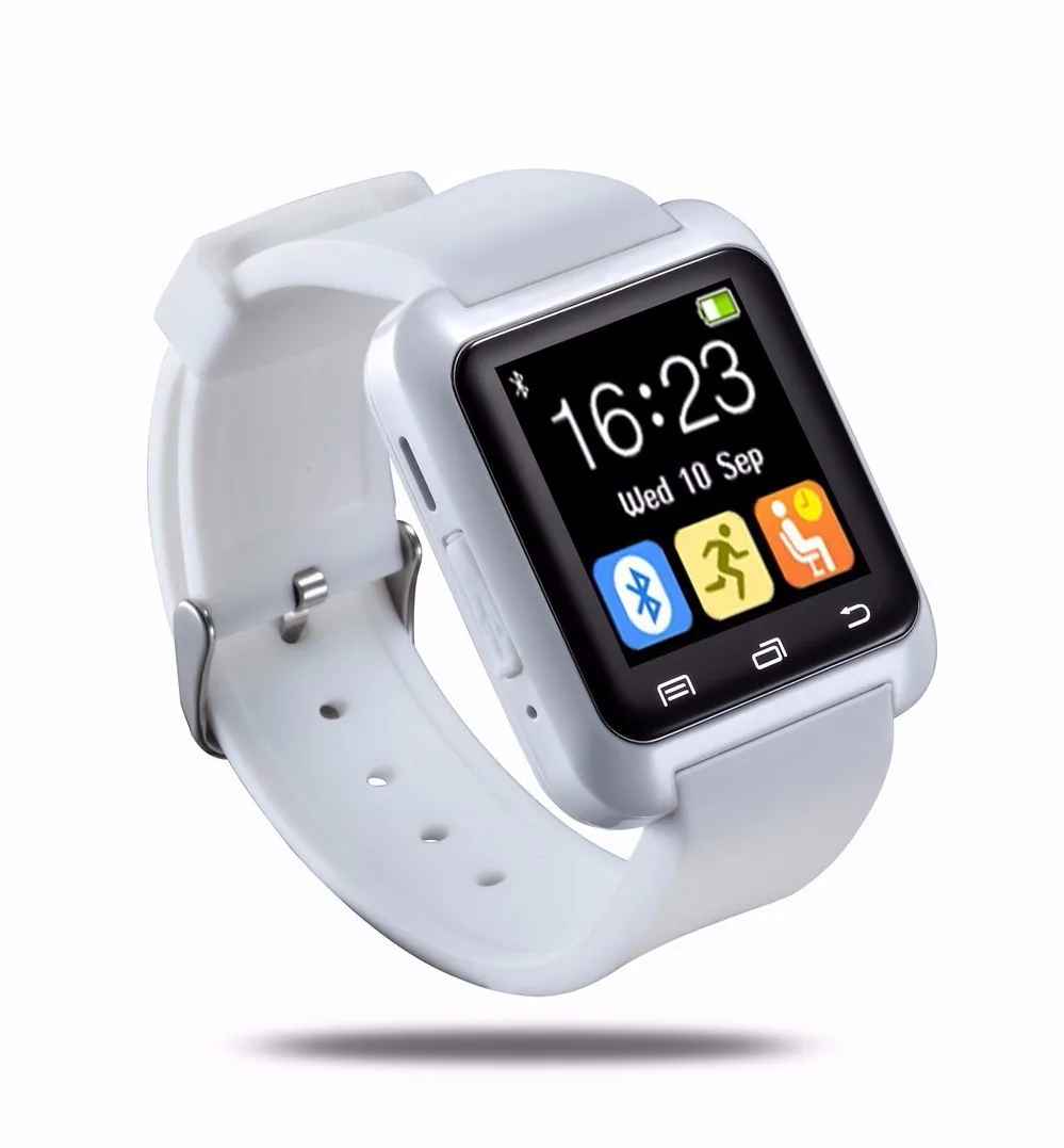 SmartWatch для Android наручные U80 смартфонов IOS Apple iPhone 5/5C/5S/6/6 Пульс Samsung S3/S4/S5 Примечание